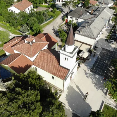 Crkva BDM Karmelske iz zraka